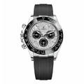 Chronograph 40 – Meteorit-Zifferblatt | Edelstahlgehäuse & Schwarzes Armband