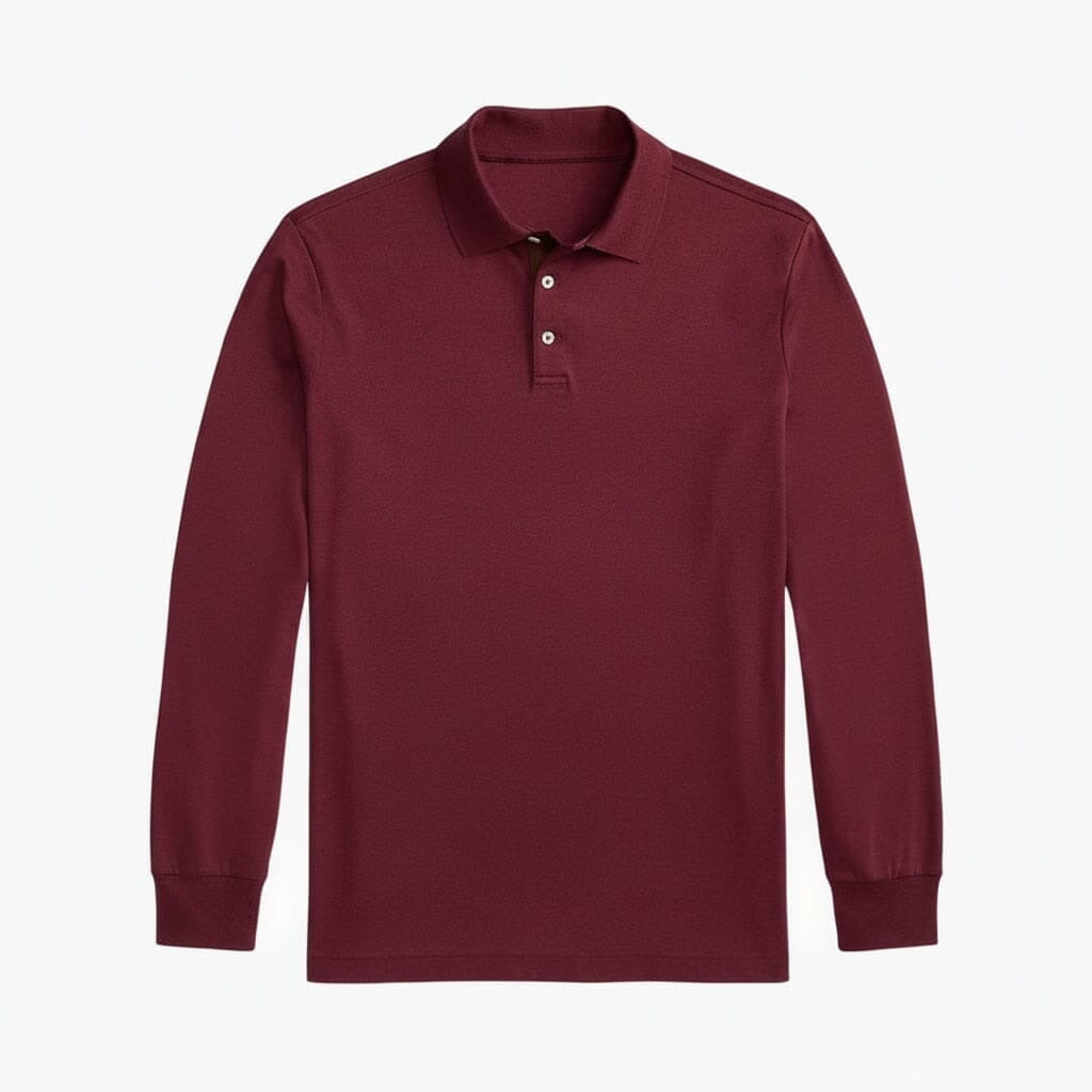 Classic Fit Poloshirt Aus Weicher Baumwolle