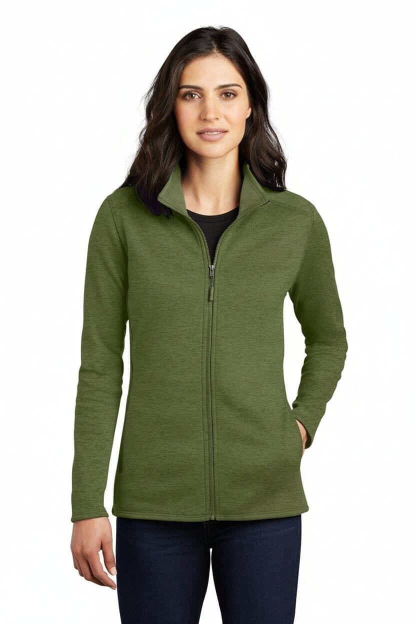 Damen-Fleecejacke Skyline Mit Durchgehendem Reißverschluss