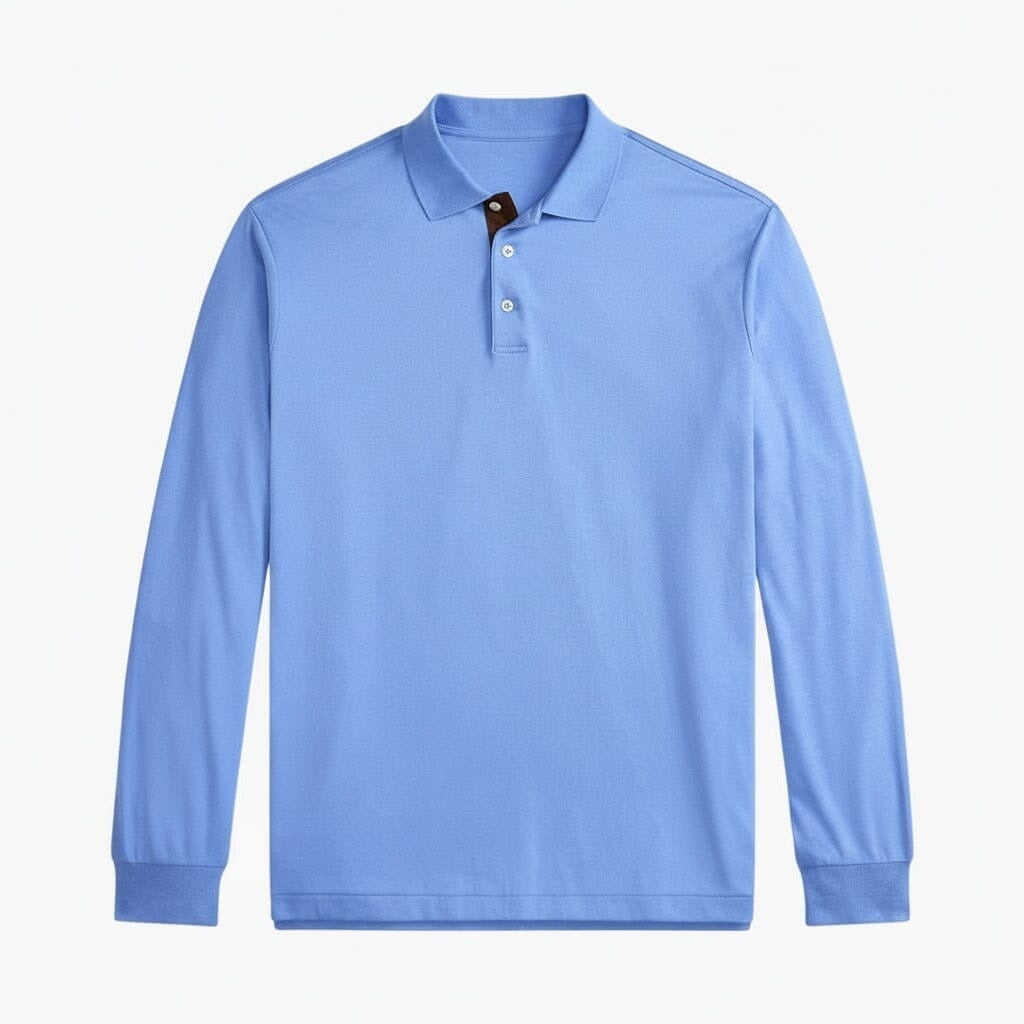 Classic Fit Poloshirt Aus Weicher Baumwolle