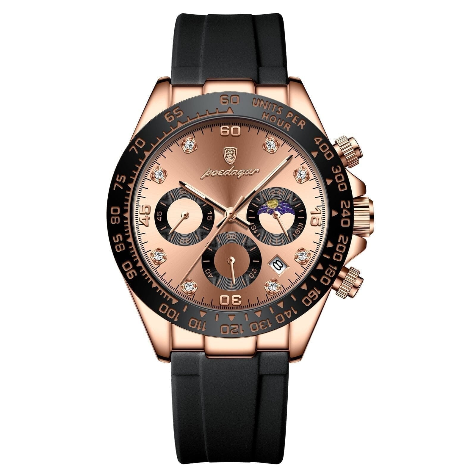 Chronograph Zeitdatum
