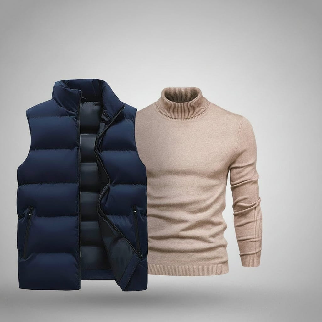 Weste + Gratis-Pullover