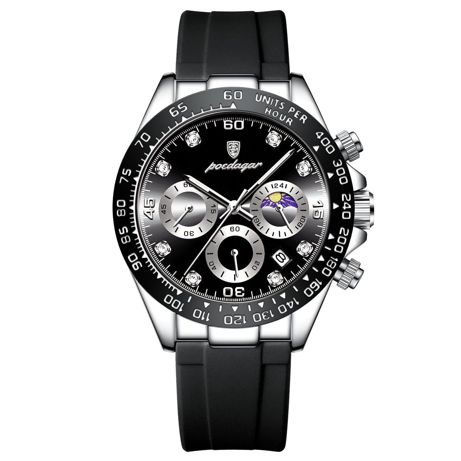 Chronograph Zeitdatum