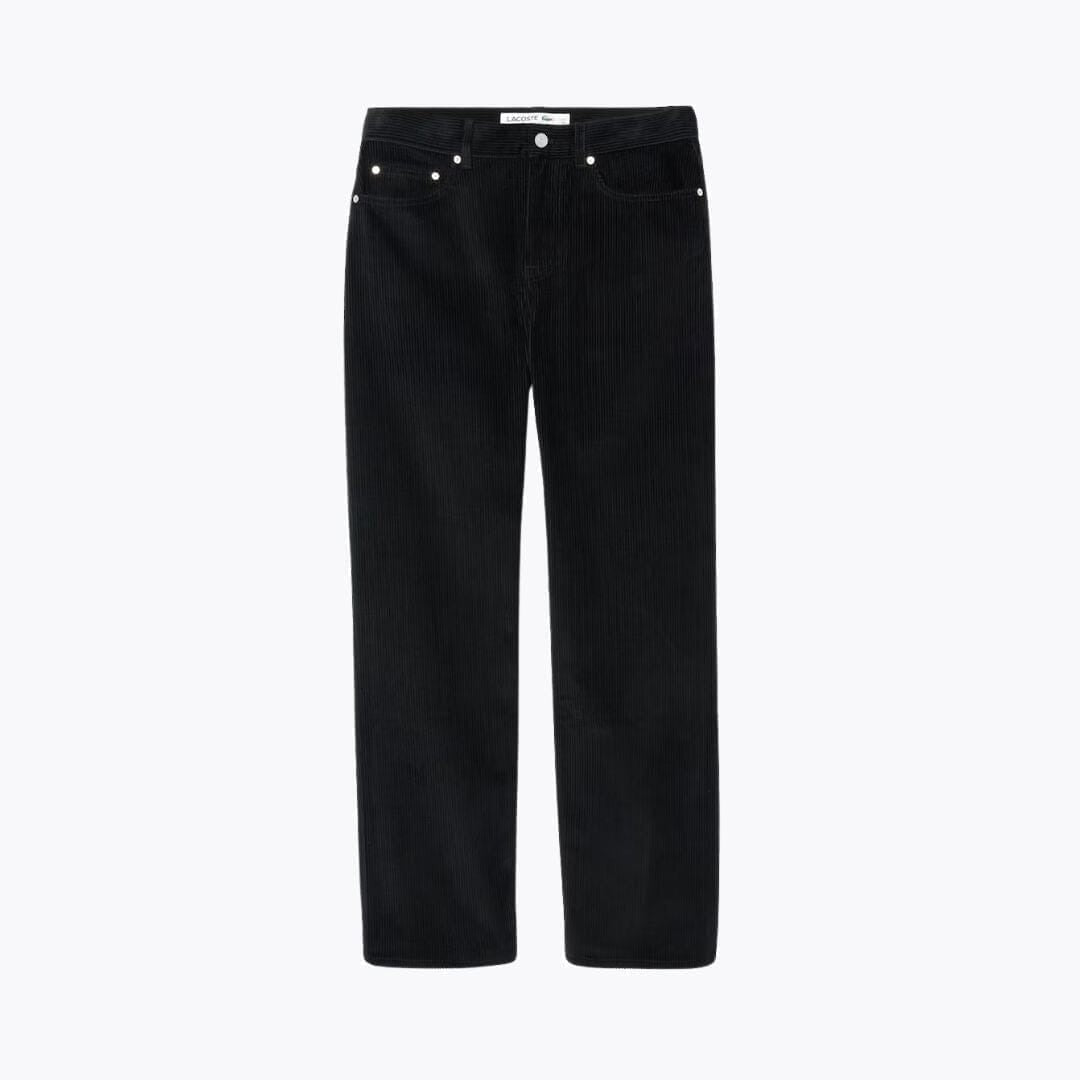 5-Pocket-Velourshose Mit Geradem Schnitt