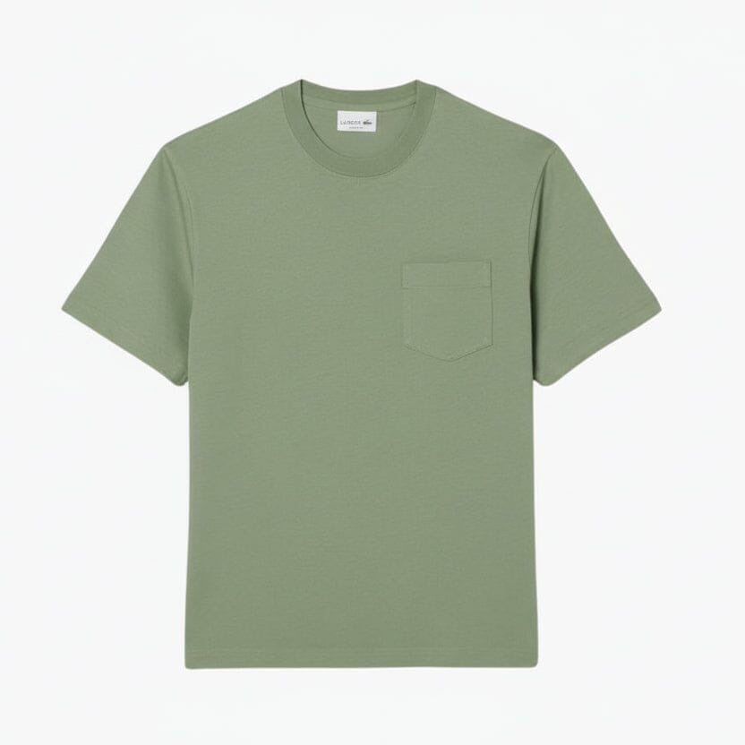 Baumwoll-T-Shirt Mit Brusttasche
