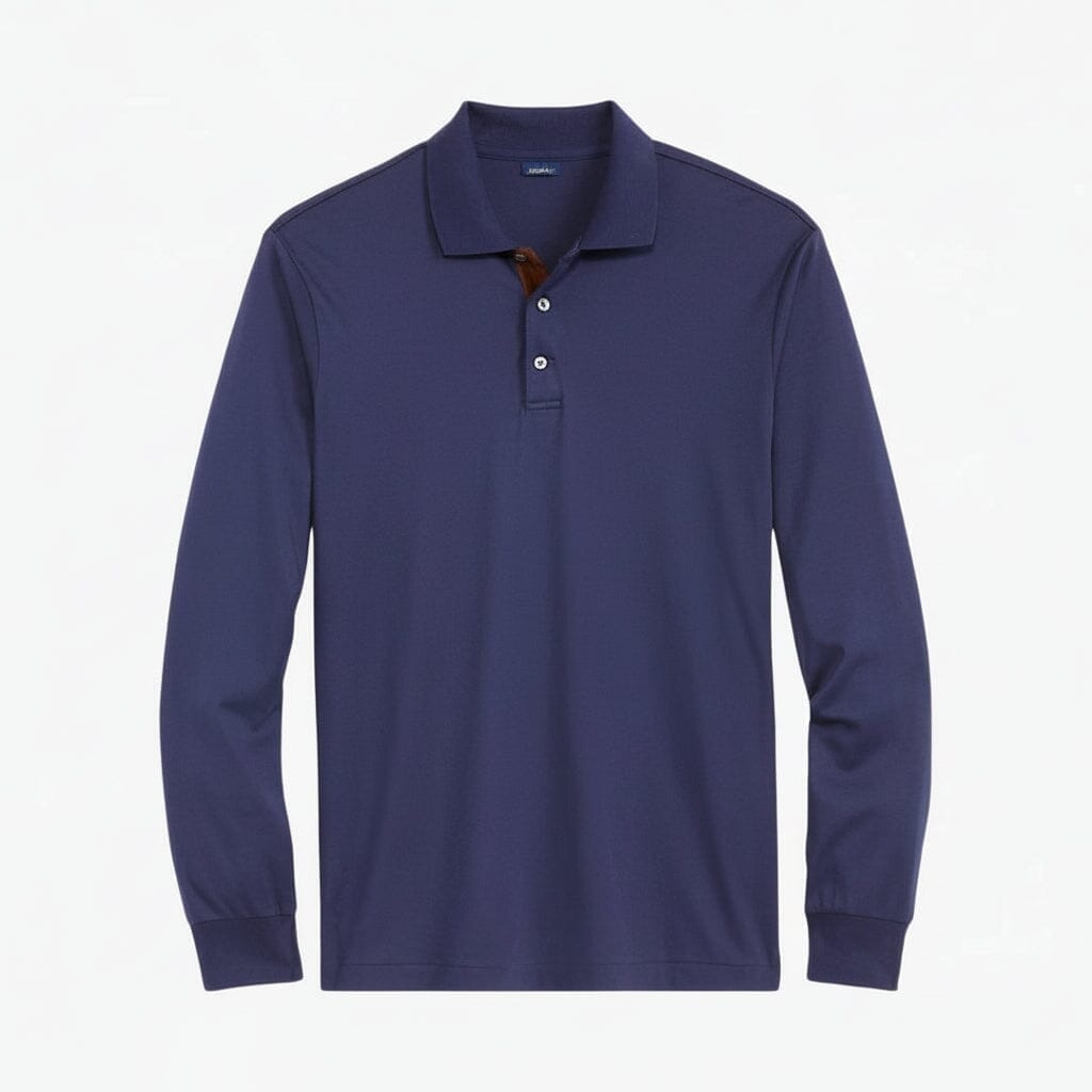 Classic Fit Poloshirt Aus Weicher Baumwolle