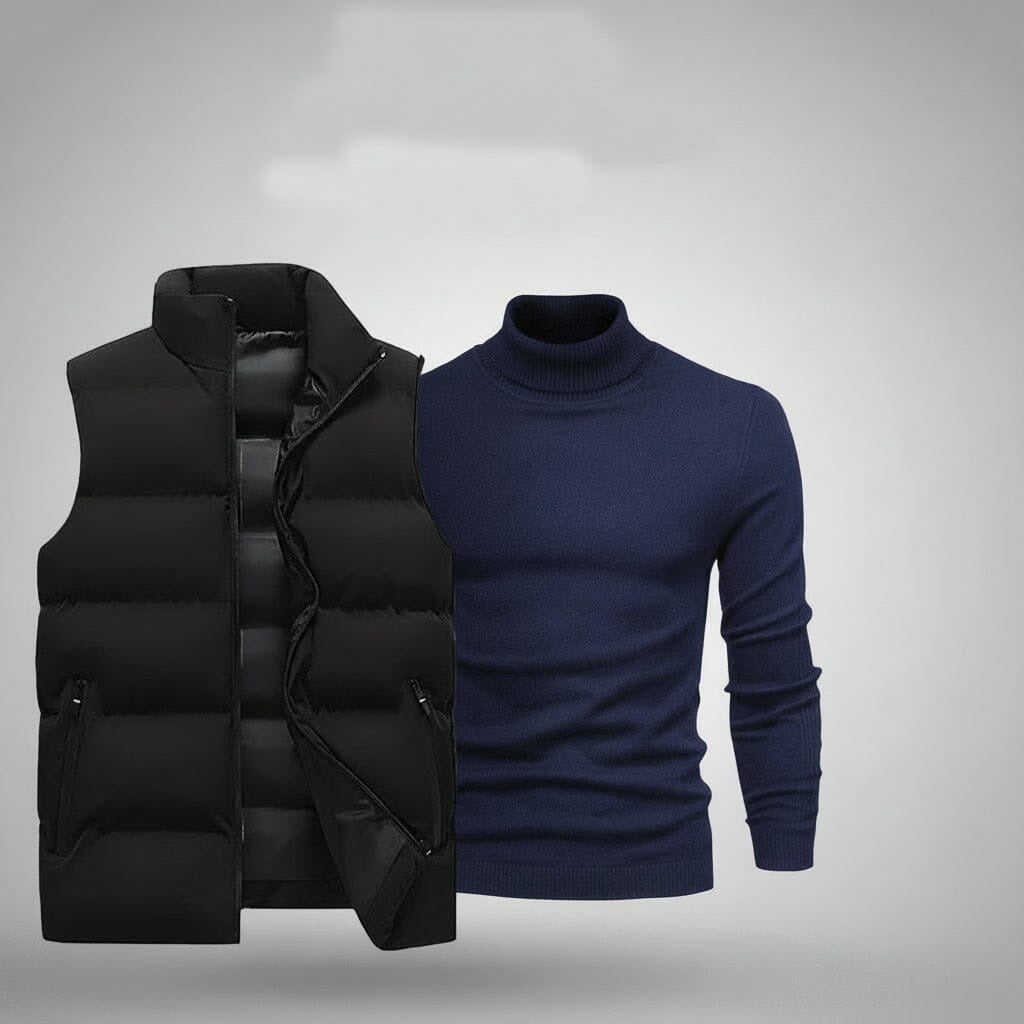 Weste + Gratis-Pullover