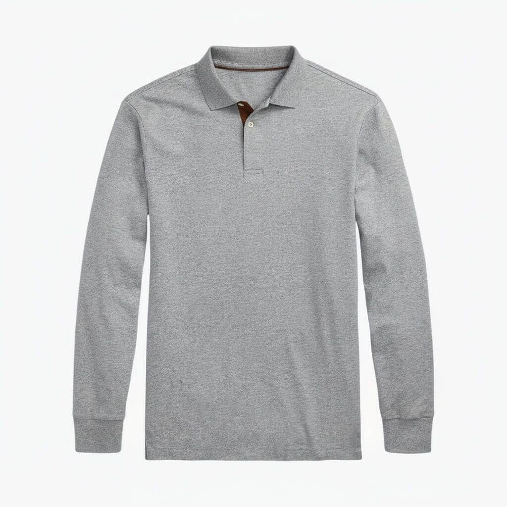 Classic Fit Poloshirt Aus Weicher Baumwolle