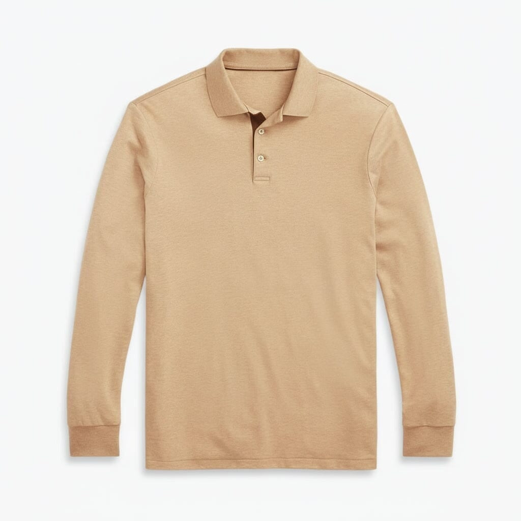 Classic Fit Poloshirt Aus Weicher Baumwolle