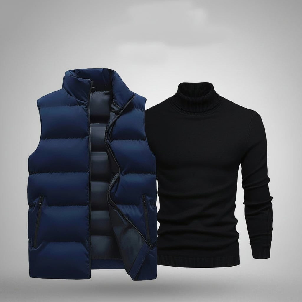 Weste + Gratis-Pullover