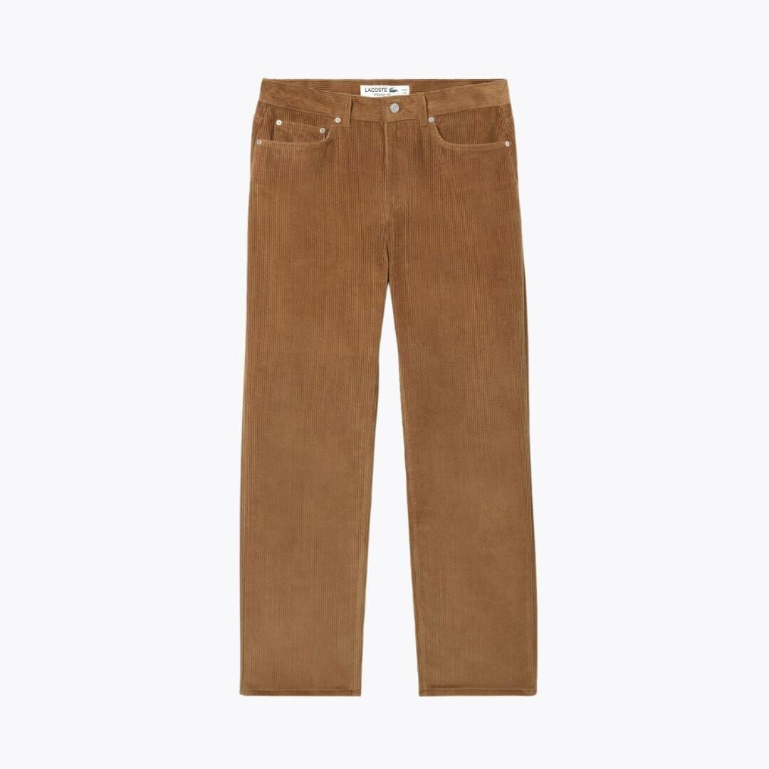 5-Pocket-Velourshose Mit Geradem Schnitt