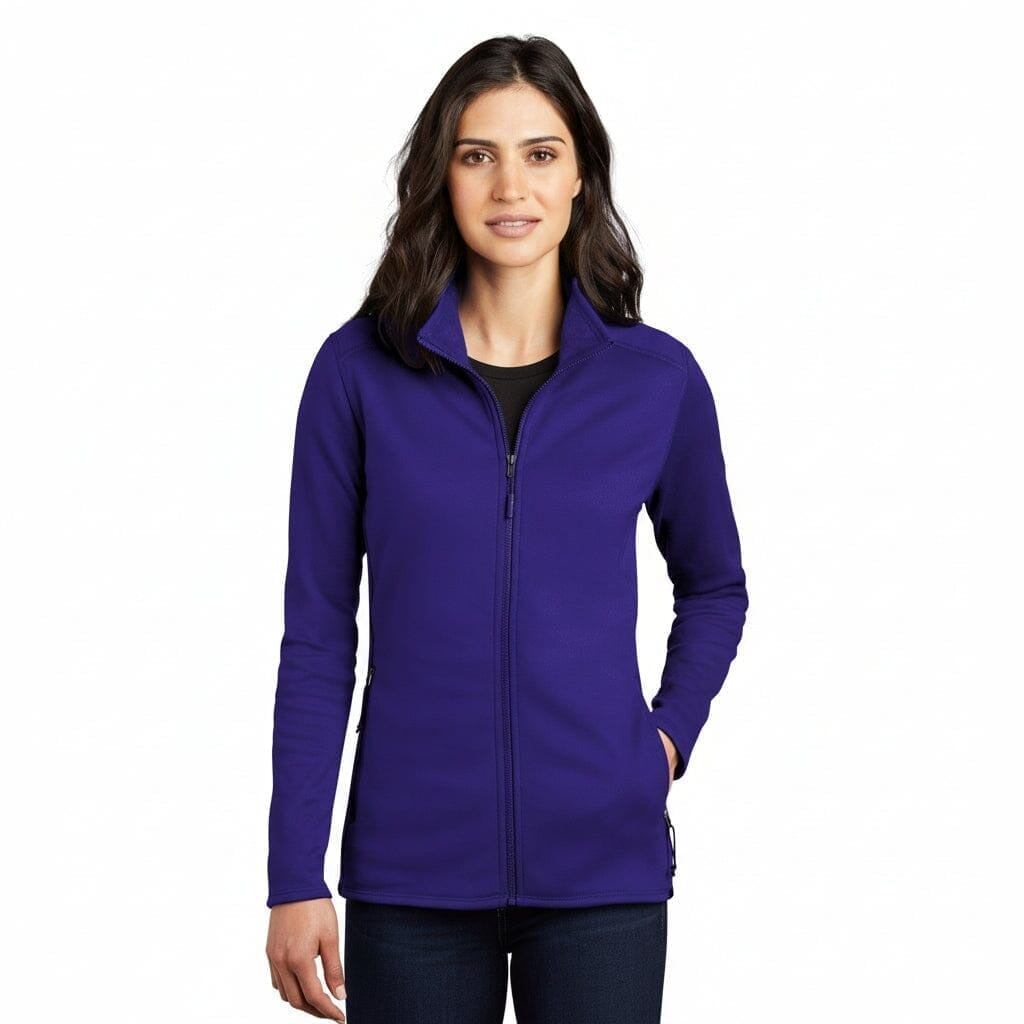 Damen-Fleecejacke Skyline Mit Durchgehendem Reißverschluss