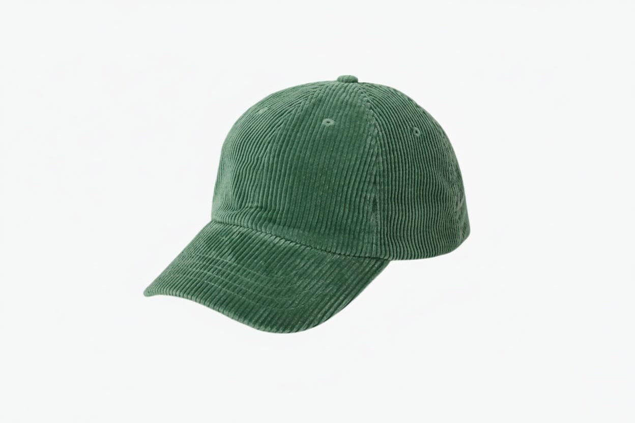 Cord-Baseballkappe