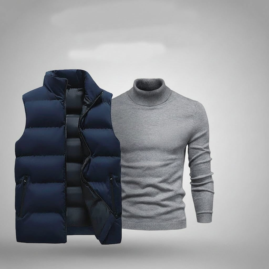 Weste + Gratis-Pullover
