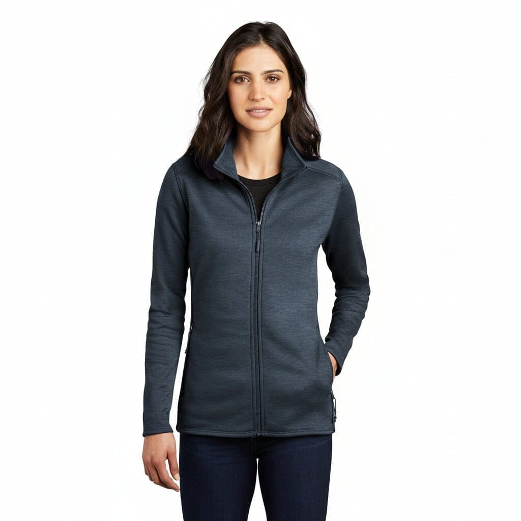 Damen-Fleecejacke Skyline Mit Durchgehendem Reißverschluss