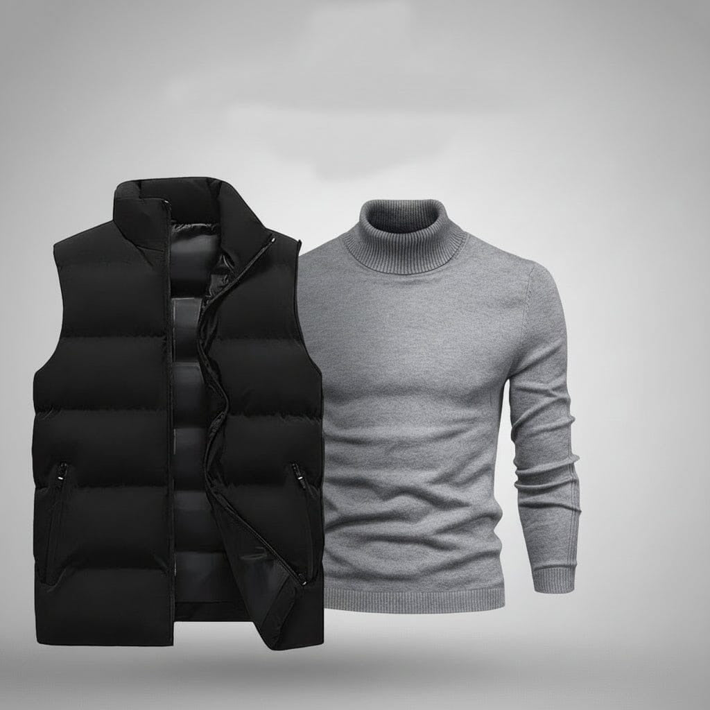 Weste + Gratis-Pullover