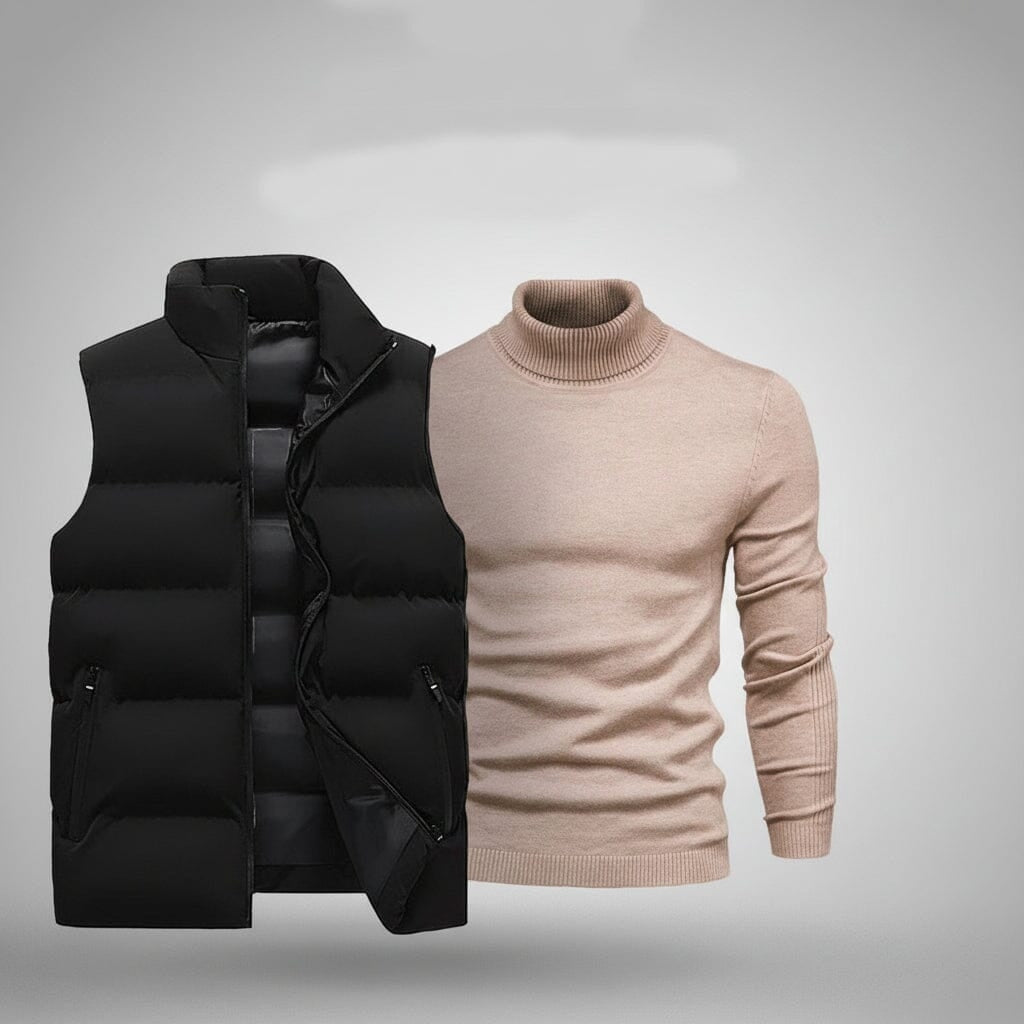 Weste + Gratis-Pullover